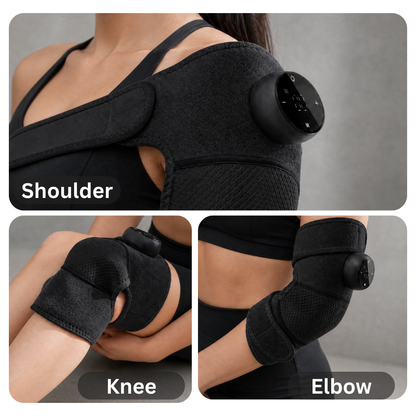 Rechargeable Heated Knee Massager – Ergonomic Relief for Joint Pain & Stiffness